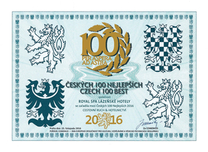 Získali jsme ocenenie Czech 100 best Získali jsme ocenenie Czech 100 best