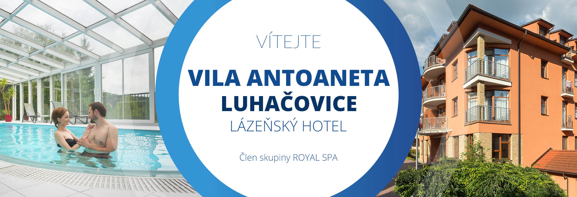 Nabídka ubytování - Lázeňský hotel VILA ANTOANETA Luhačovice