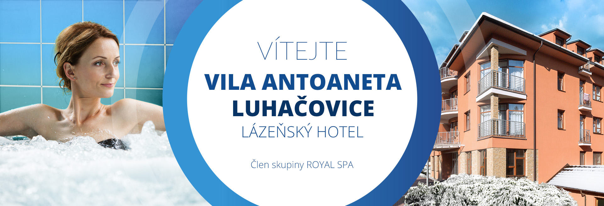 Nabídka ubytování - Lázeňský hotel VILA ANTOANETA Luhačovice